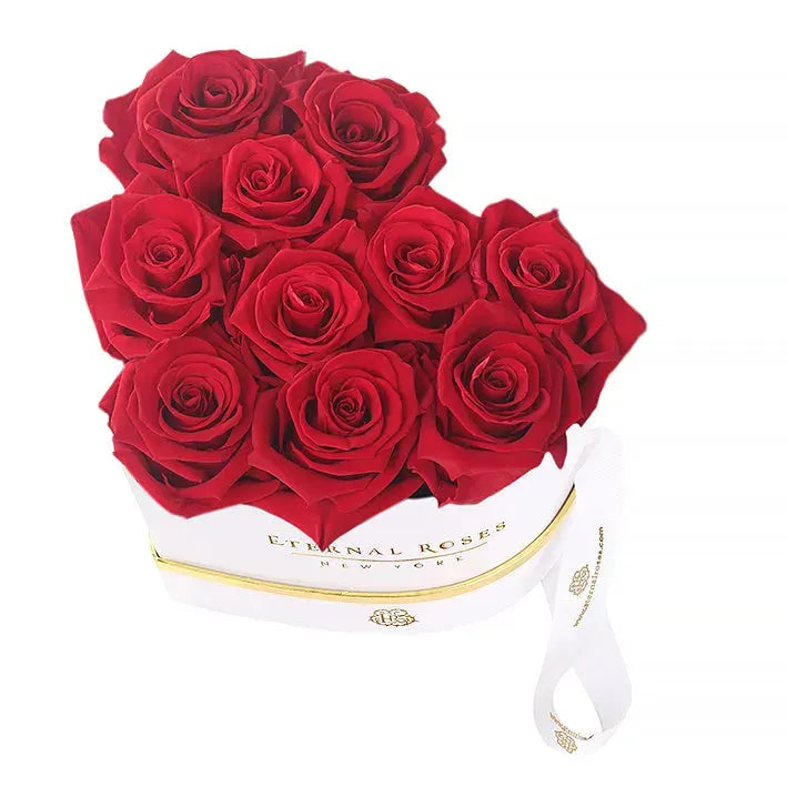 Chelsea Eternal Rose Box | Shop Heart Gift Box