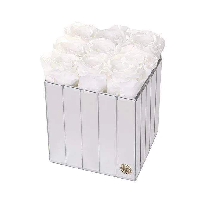 Eternal Roses® Gift Box Frost Copy of Lexington Small Forever Roses Gift Box