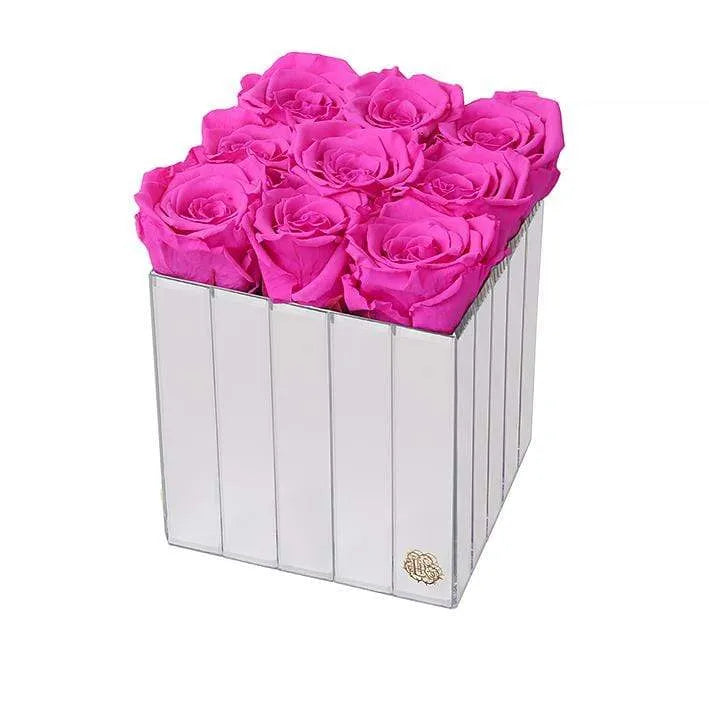 Eternal Roses® Gift Box Rosette Copy of Lexington Small Forever Roses Gift Box