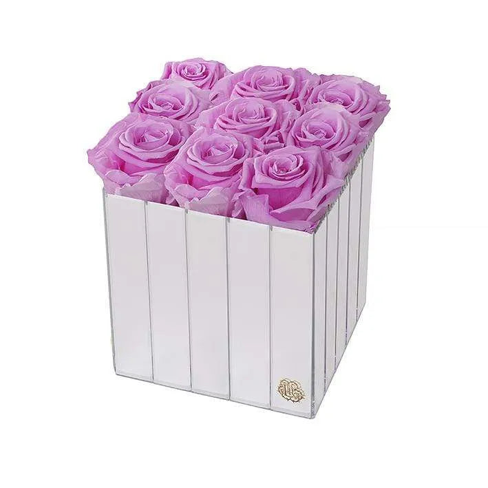 Eternal Roses® Gift Box Iris Copy of Lexington Small Forever Roses Gift Box