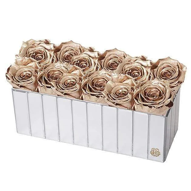 Eternal Roses® Gift Box Gold Forever Roses Gift Box | Lexington Large