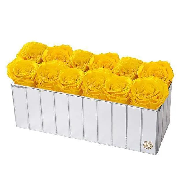 Eternal Roses® Gift Box Friendship Yellow Forever Roses Gift Box | Lexington Large