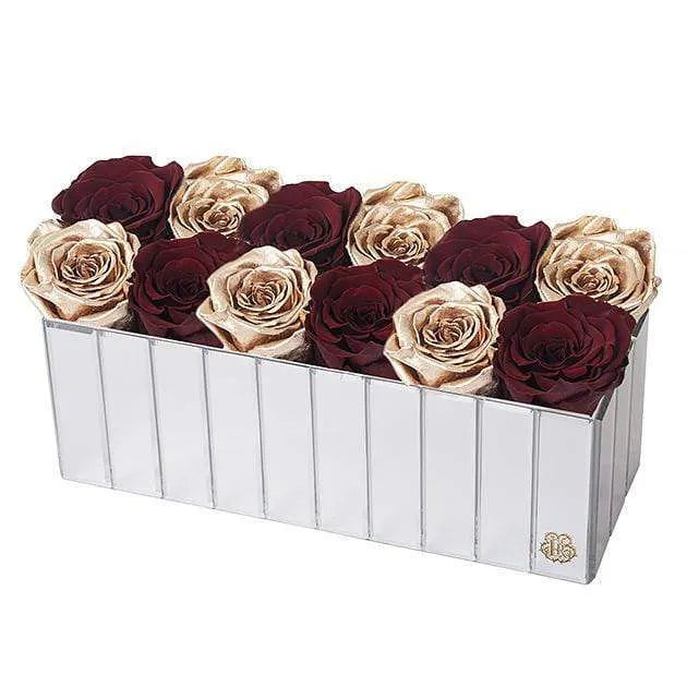 Eternal Roses® Gift Box Golden Ruby Forever Roses Gift Box | Lexington Large