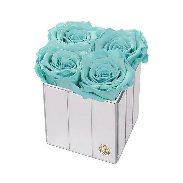 Eternal Roses® Gift Box Tiffany Blue Lexington Small Forever Roses Gift Box