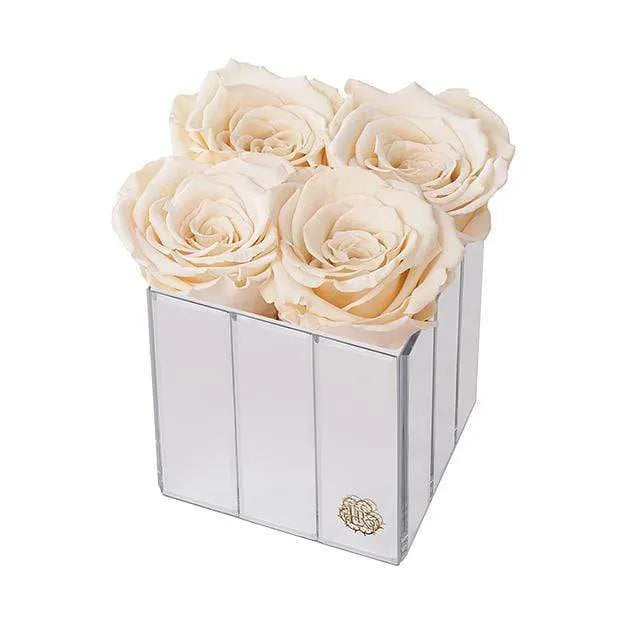 Eternal Roses® Gift Box Champagne Lexington Small Forever Roses Gift Box