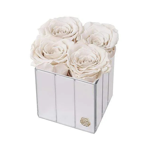 Eternal Roses® Gift Box Pearl Lexington Small Forever Roses Gift Box