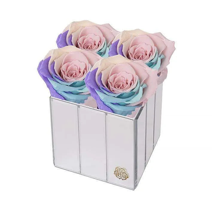 Eternal Roses® Gift Box Candy Rainbow Lexington Small Forever Roses Gift Box
