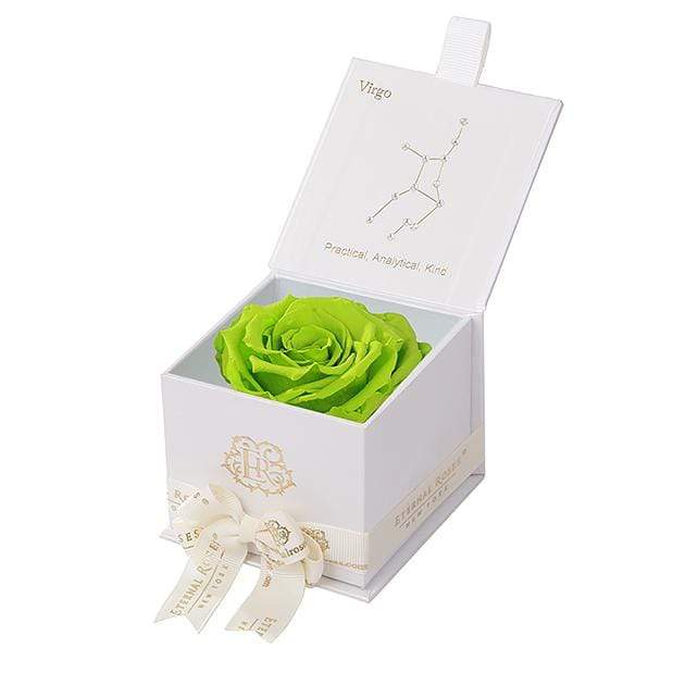 Eternal Roses® Astor Gift Box White / Mojito Astor Eternal Rose Gift Box - Virgo