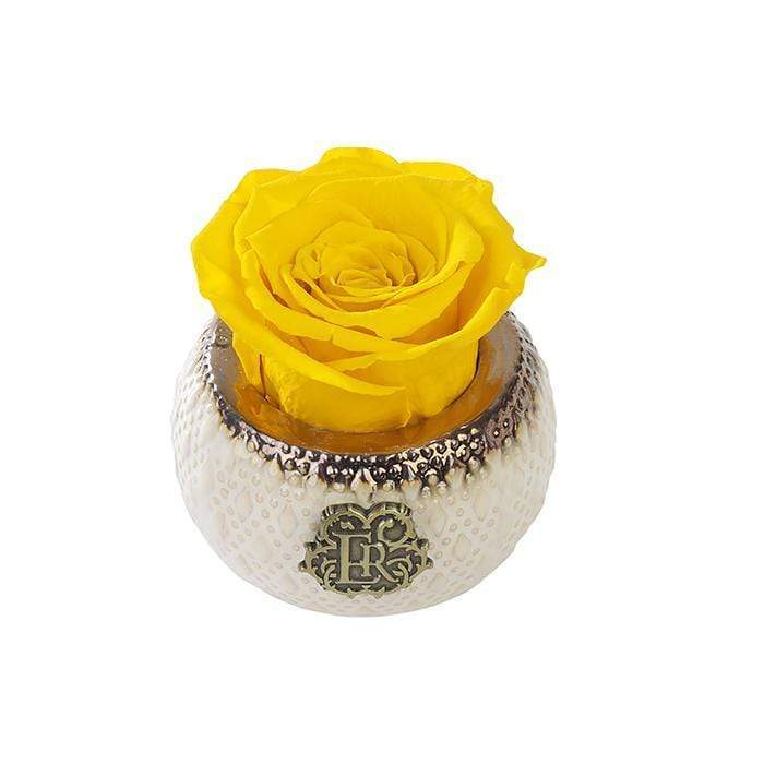 Eternal Roses® Centerpiece Friendship Yellow Mini Soho Classic Eternal Forever Rose