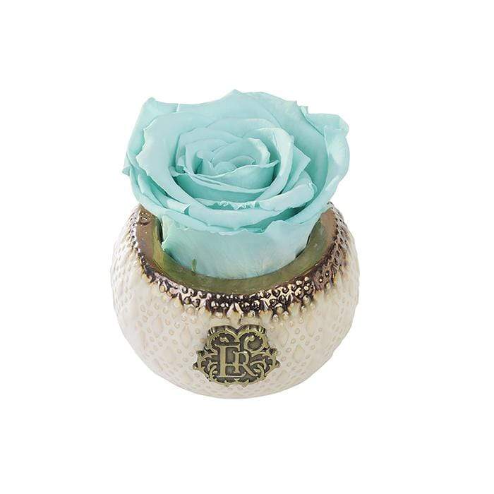 Eternal Roses® Centerpiece Tiffany Blue Mini Soho Classic Eternal Forever Rose