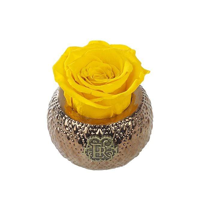 Eternal Roses® Centerpiece Friendship Yellow Mini Soho Royal Eternal Luxury Rose