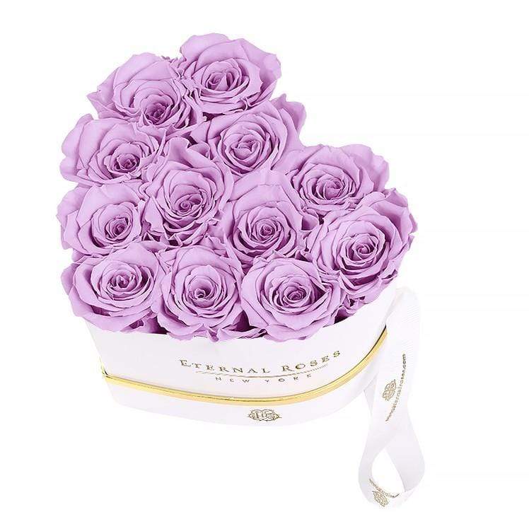 Eternal Roses® Gift Box White / Lilac Chelsea Eternal Rose Gift Box