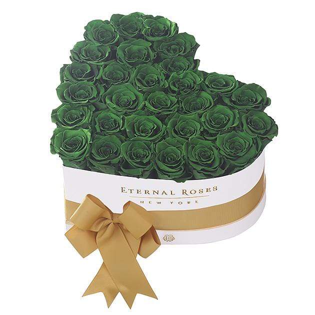 Eternal Roses® Gift Box White / Wintergreen Grand Chelsea Eternal Rose Gift Box