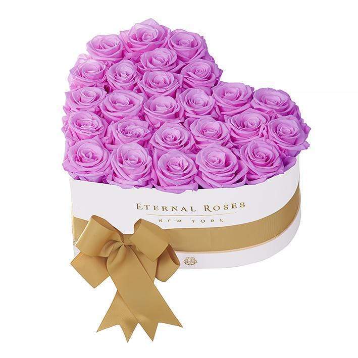 Eternal Roses® Gift Box White / Iris Grand Chelsea Eternal Rose Gift Box