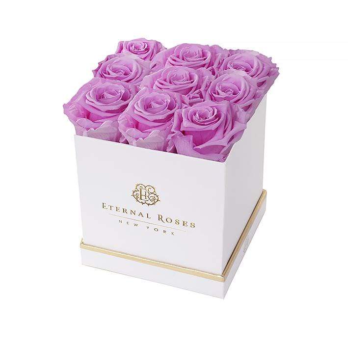 Eternal Roses® Gift Box White / Iris Lennox Large Eternal Rose Gift Box