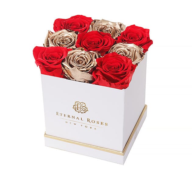 Eternal Roses® Gift Box White / Be Mine Lennox Large Eternal Rose Gift Box