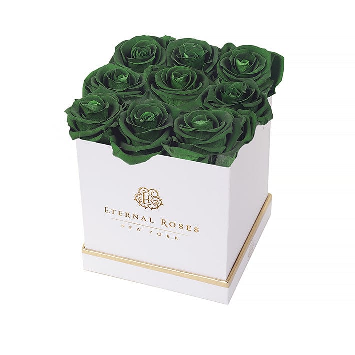 Eternal Roses® Gift Box White / Wintergreen Lennox Large Eternal Rose Gift Box
