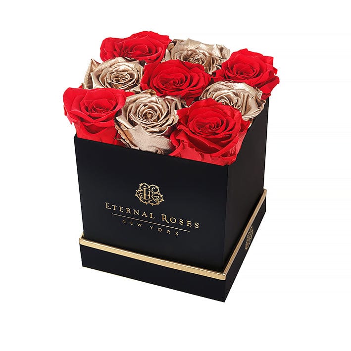 Eternal Roses® Gift Box Black / Be Mine Lennox Large Eternal Rose Gift Box