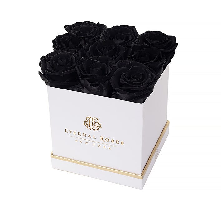 Eternal Roses® Gift Box White / Midnight Lennox Large Eternal Rose Gift Box