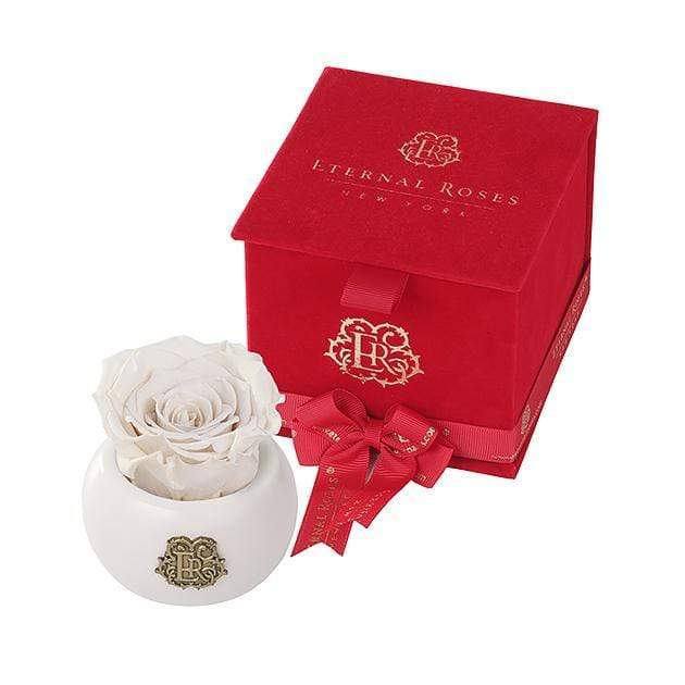 Eternal Roses® Pearl Nobu Red Velvet Gift Box