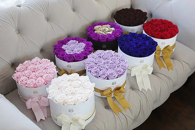 The Symbolism of Colors in Luxury Forever Roses