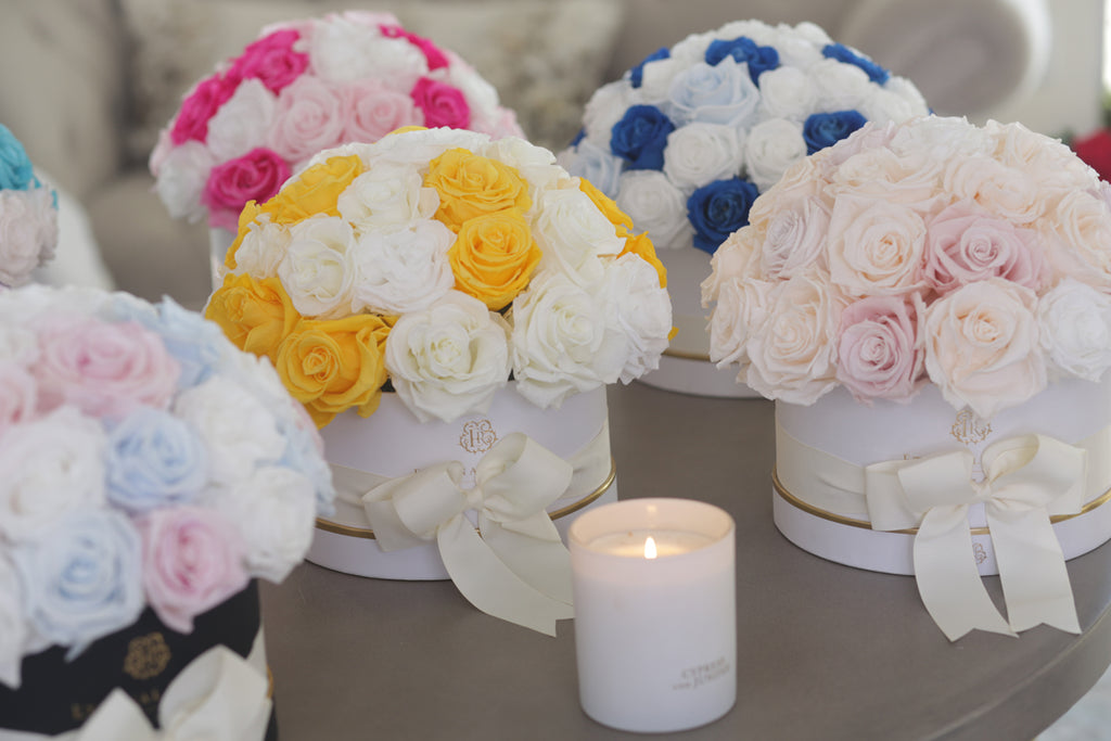 Colorful rose arrangements for any occasions