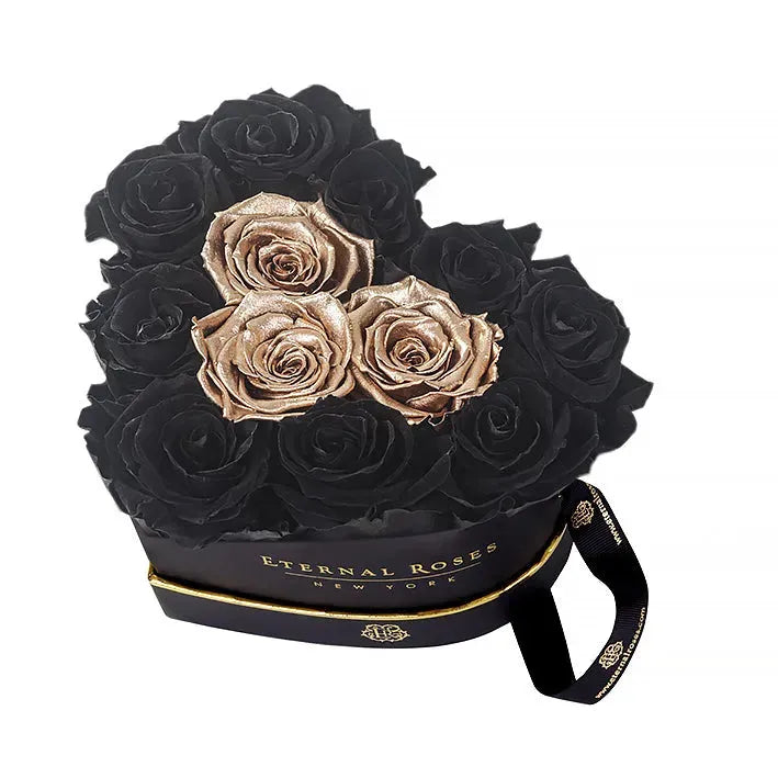 Chelsea Eternal Rose Gift Box | Heart Gift Box | Eternal Roses ...
