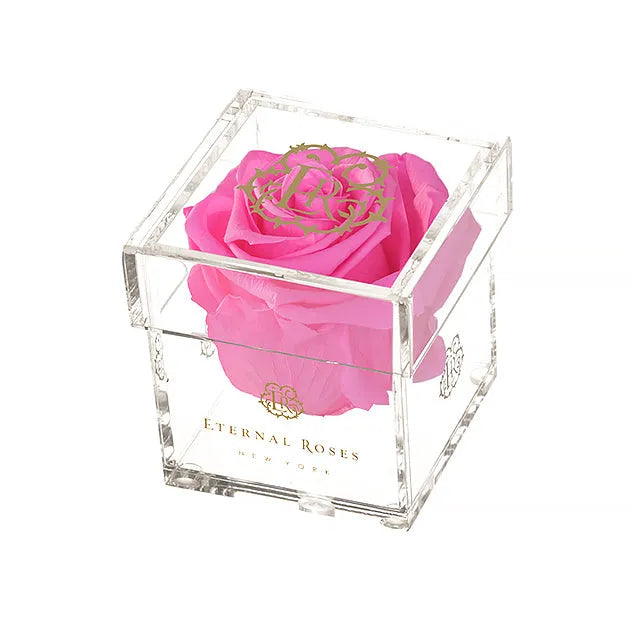 Madison Mini Roses Gift Box in Barbie-lish