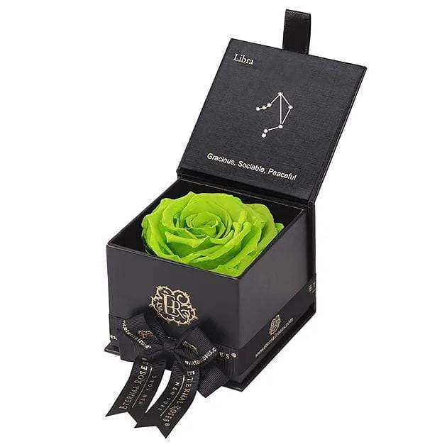 Eternal Roses® Black / Mojito Astor Eternal Rose Gift Box - Libra