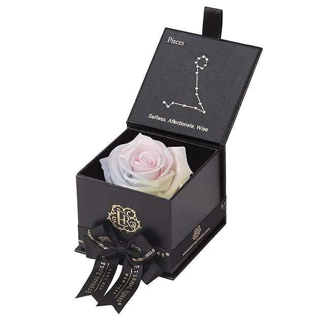 Eternal Roses® Black / Aurora Astor Eternal Rose Gift Box - Pisces