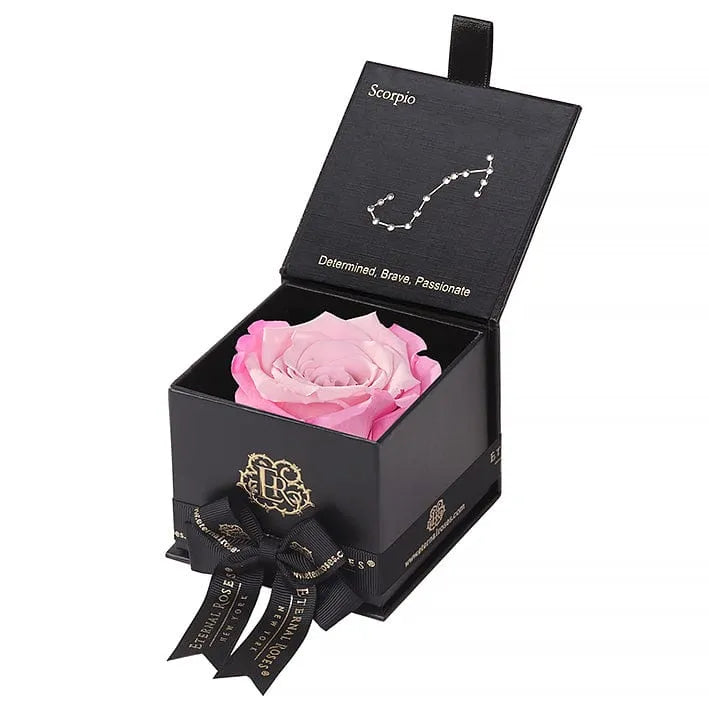 Eternal Roses® Astor Gift Box Black / Rossette Astor Eternal Rose Box - Scorpio Gifts