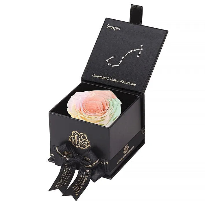 Eternal Roses® Astor Gift Box Black / Macaroon Astor Eternal Rose Box - Scorpio Gifts