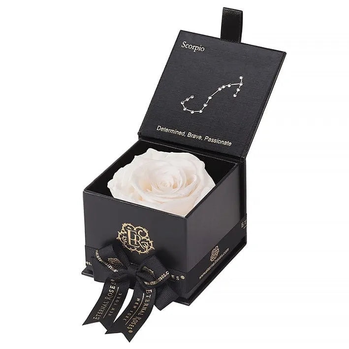Eternal Roses® Astor Gift Box Black / Mimosa Astor Eternal Rose Box - Scorpio Gifts