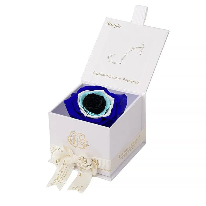 Eternal Roses® Astor Gift Box White / Evil Eye Astor Eternal Rose Box - Scorpio