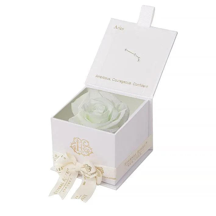 Eternal Roses® Astor Gift Box White / Mint Astor Eternal Rose Gift Box - Aries