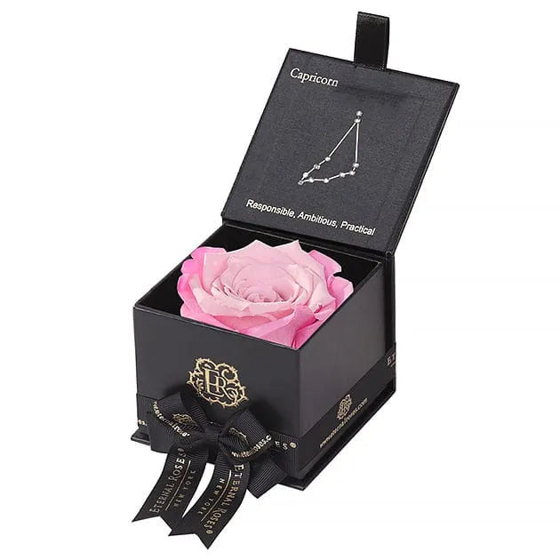 Eternal Roses® Astor Gift Box Black / Rossette Astor Eternal Rose Gift Box - Capricorn