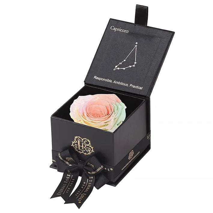 Eternal Roses® Astor Gift Box Black / Macaroon Astor Eternal Rose Gift Box - Capricorn