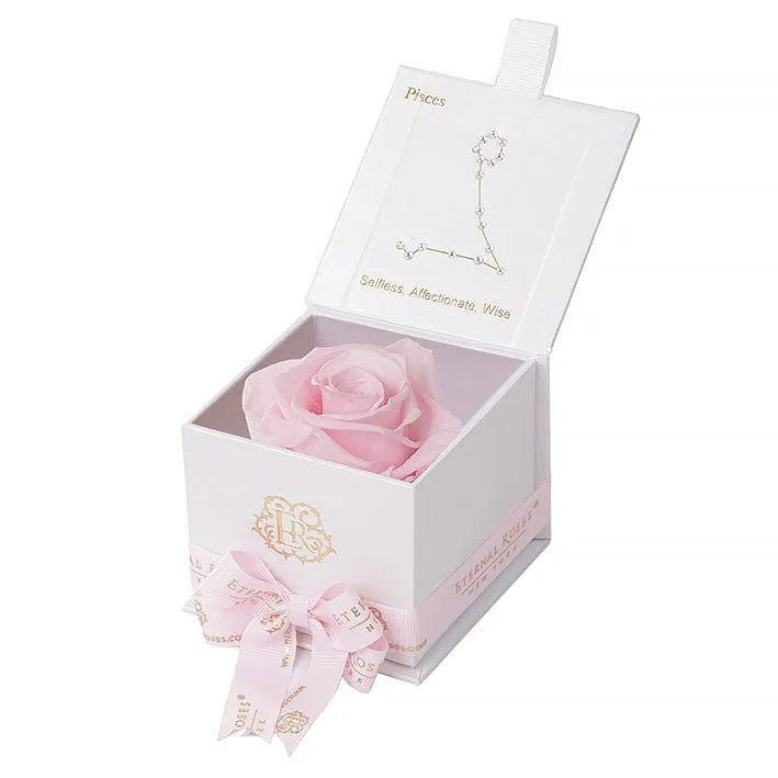 Eternal Roses® Astor Gift Box White / Pink Martini Astor Eternal Rose Gift Box - Pisces