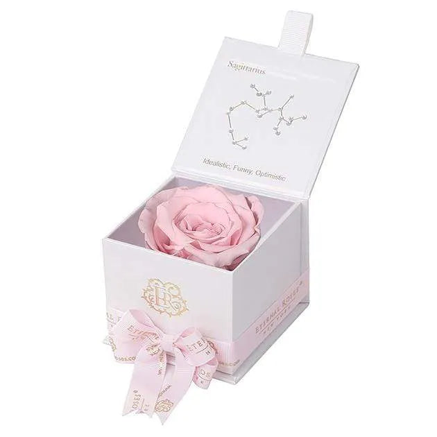 Eternal Roses® Astor Gift Box White / Blush Astor Eternal Rose Gift Box - Sagittarius