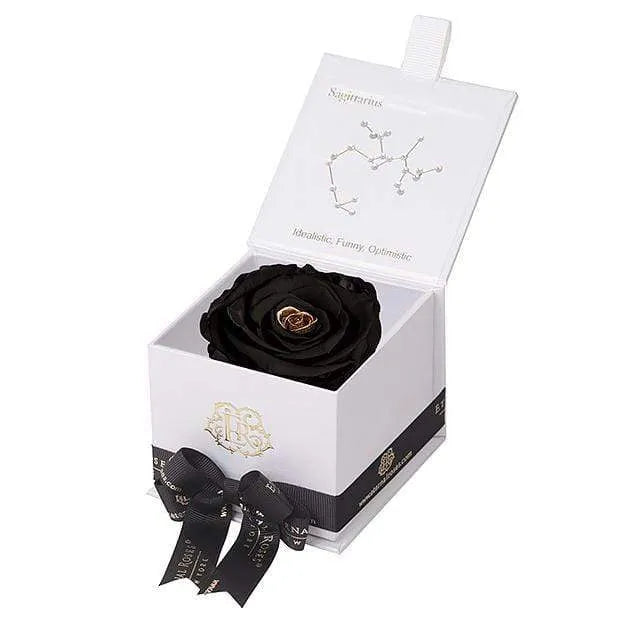 Eternal Roses® Astor Gift Box White / Starry Night Astor Eternal Rose Gift Box - Sagittarius