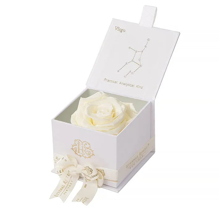 Eternal Roses® Astor Gift Box White / Canary Astor Eternal Rose Gift Box - Virgo