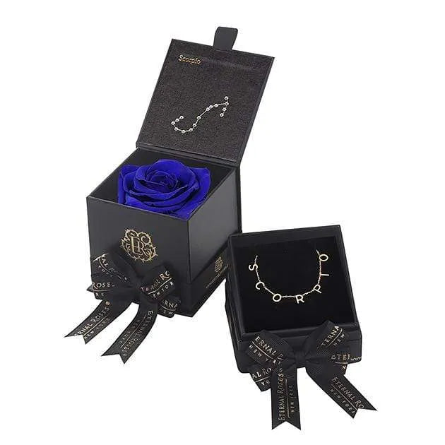 Eternal Roses® Astor Gift Box Azzure Scorpio Astor Box & Necklace Bundle
