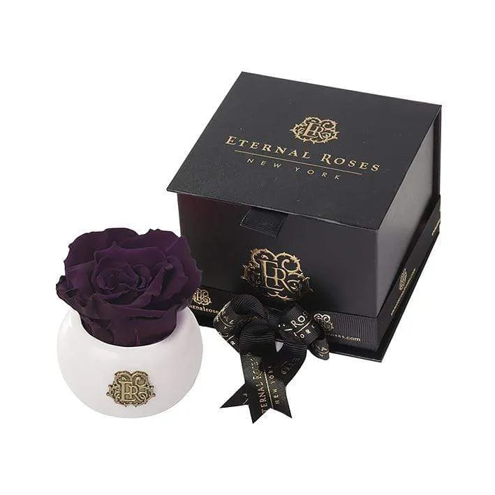 Eternal Roses® Centerpiece Plum Mini Nobu Eternal Luxury Rose