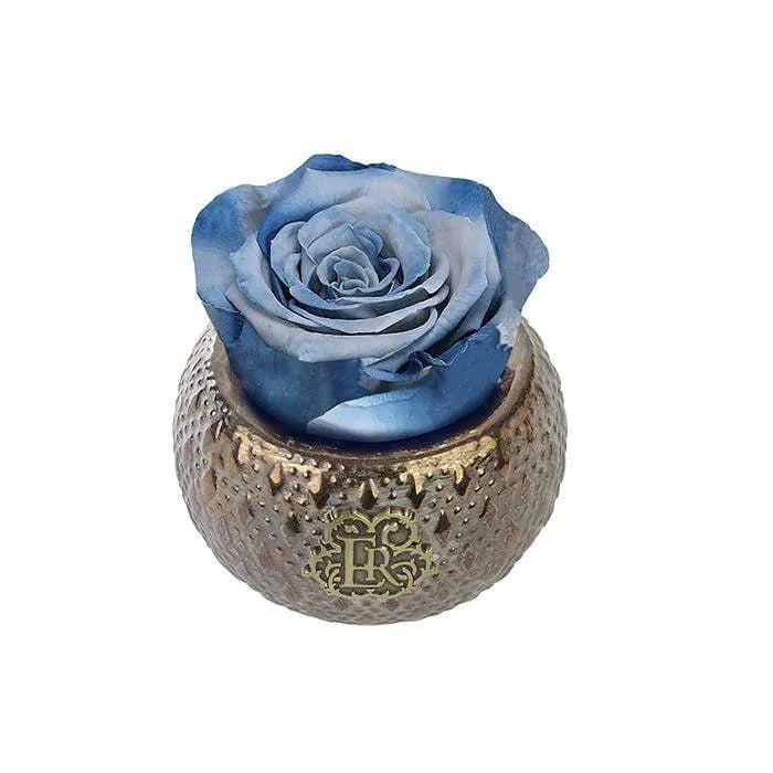 Eternal Roses® Centerpiece Denim Mini Soho Steel Eternal Luxury Rose