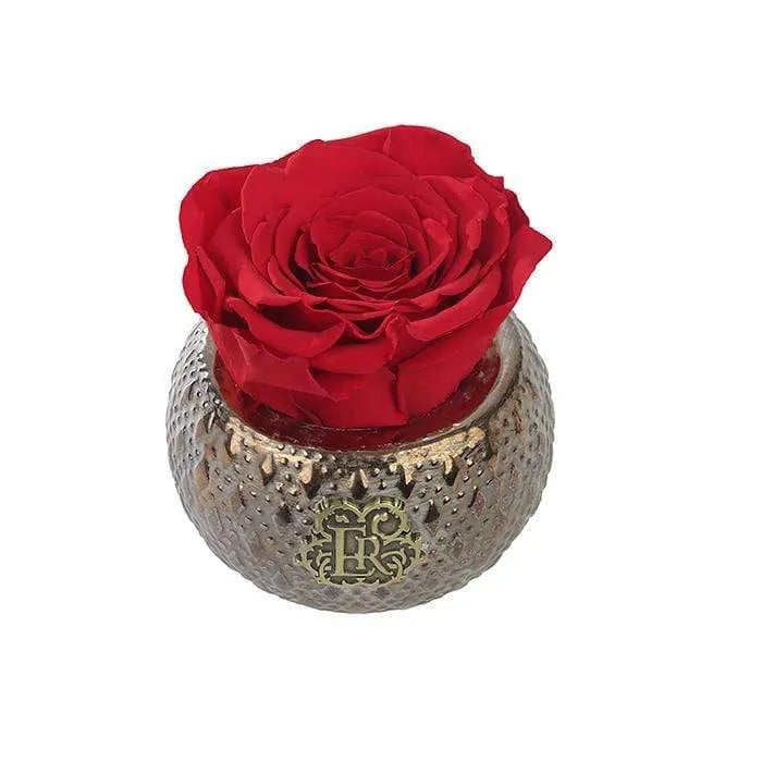 Eternal Roses® Centerpiece Scarlet Mini Soho Steel Eternal Luxury Rose