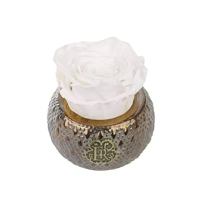 Eternal Roses® Centerpiece Frost Mini Soho Steel Eternal Luxury Rose