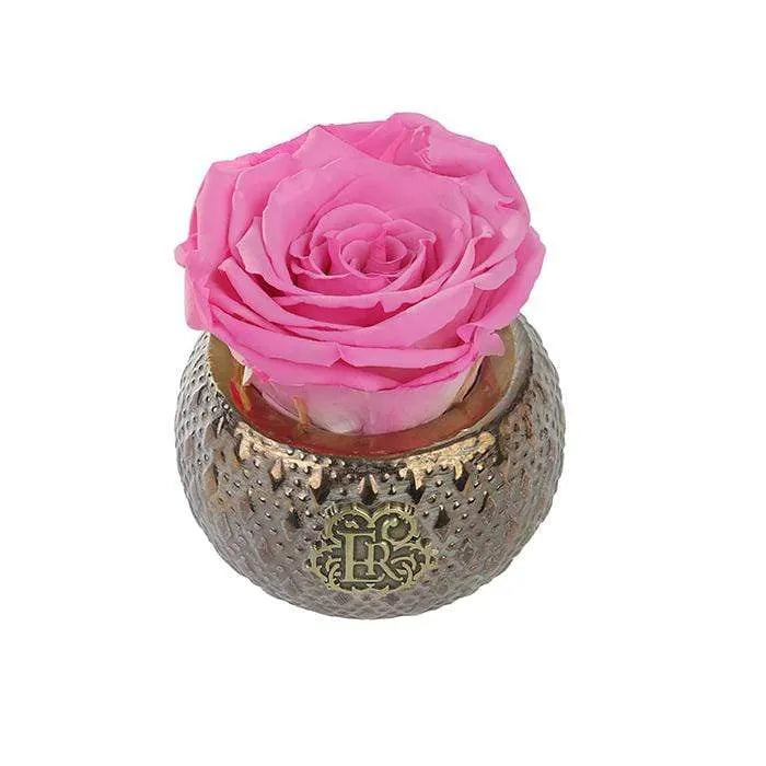 Eternal Roses® Centerpiece Primrose Mini Soho Steel Eternal Luxury Rose