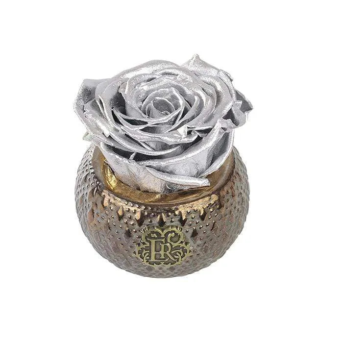 Eternal Roses® Centerpiece Silver Mini Soho Steel Eternal Luxury Rose