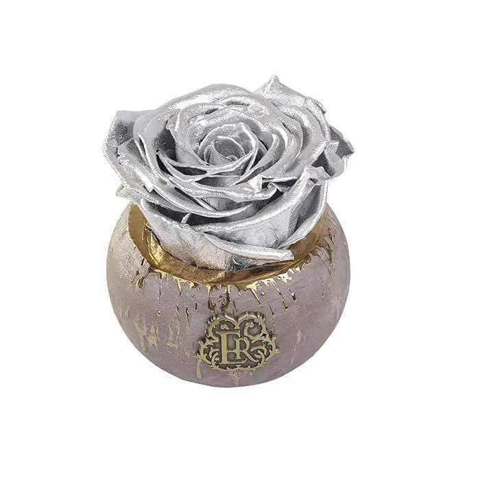 Eternal Roses® Centerpiece Silver Mini Tiffany Eternal Luxury Rose