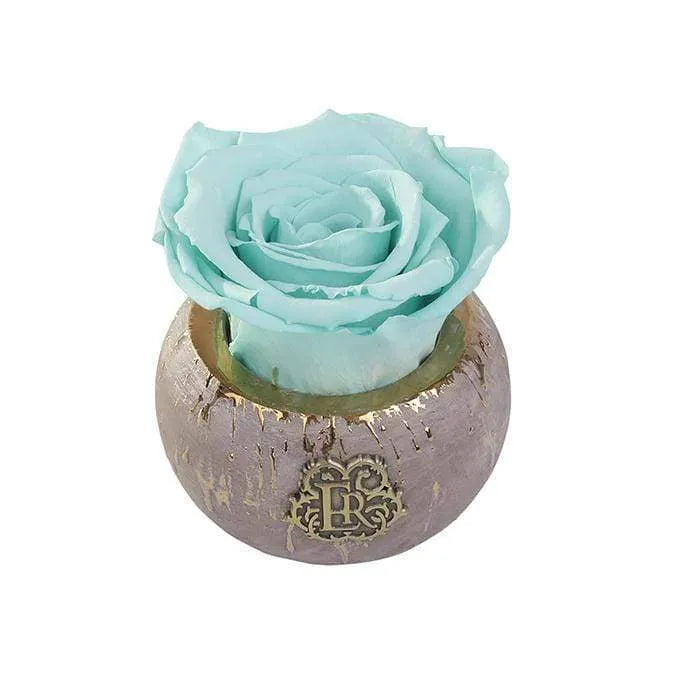 Eternal Roses® Centerpiece Tiffany Blue Mini Tiffany Eternal Luxury Rose